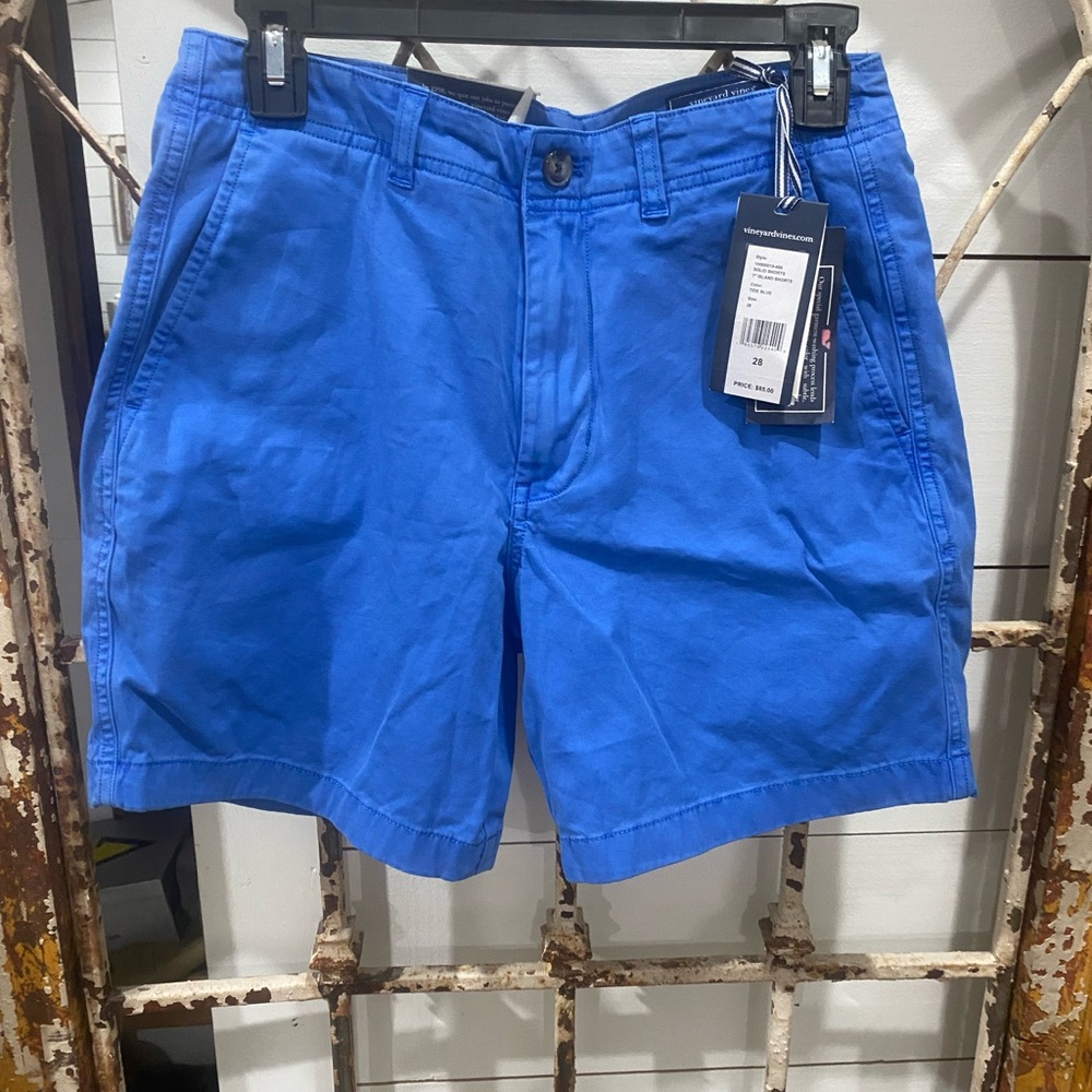 Vineyard Vines Men's Blue Island Shorts 28 waist